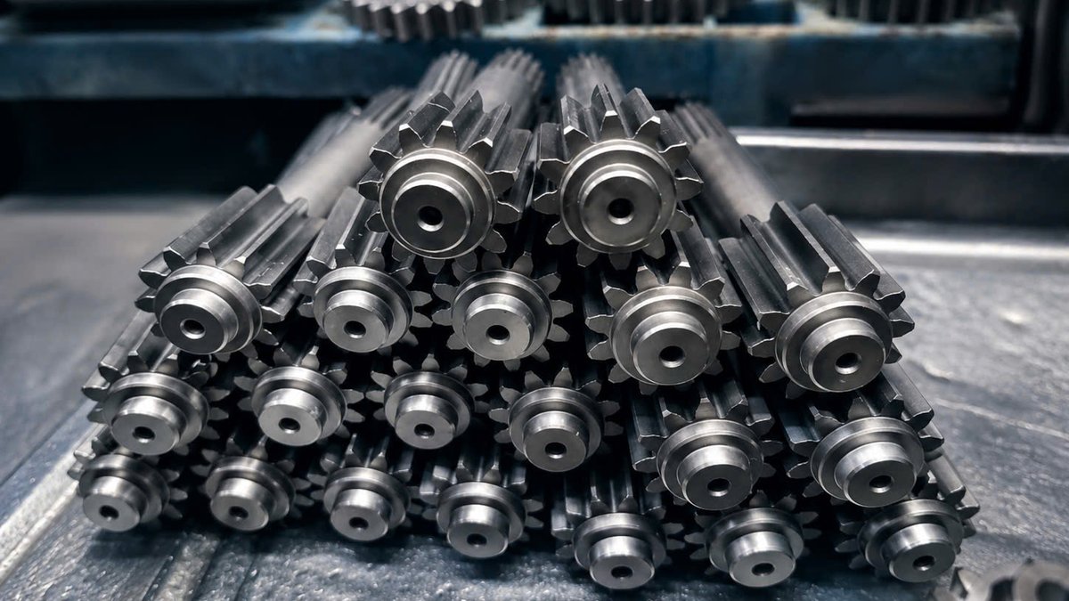 Trục răng gia công CNC chính xác tại xưởng Thata Vietnam