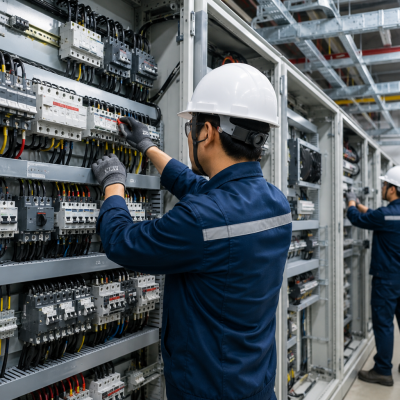 Thi công lắp đặt hệ thống điện nhà xưởng, công nghiệp | Thata Vietnam